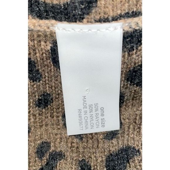 Cheetah Print Infinity Scarf - Bid Now = Discounted Shipping - Picture 7 of 8